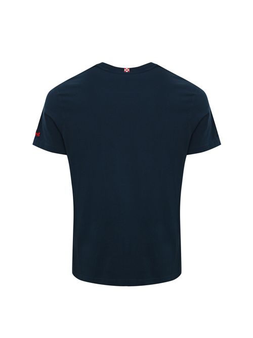 T-shirt Portofino in cotone con ricamo Brillo senza Bere Mc2 Saint Barth | PORTOFINO05207H BRILLO SENZA BERE 61